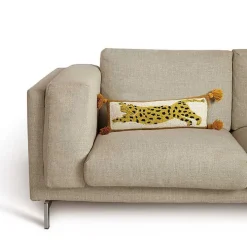 Justina Blakeney Cheetah Wool Lumbar Pillow