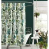 Justina Blakeney Green Jardin Shower Curtain