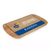Kansas Jayhawks Wood and Glass Serving Board