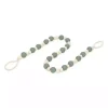 Kara Blue Beaded Wood Decorative Garland