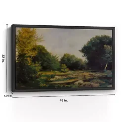 La Clairiere Framed Canvas Art Print, 32x48