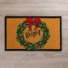 LED All is Bright Christmas Doormat