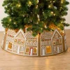 LED Gingerbread Christmas Tree Collar, 28 in.