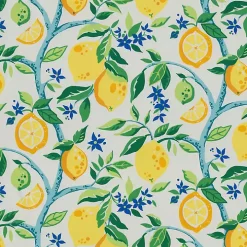 Lemon Tree Outdoor Pillows, Set of 2