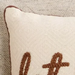 Let it Snow Diamond Woven Pillow