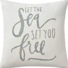Let the Sea Set You Free Pillow Cover