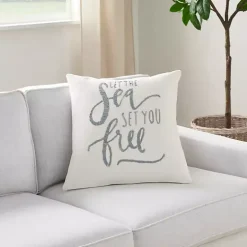 Let the Sea Set You Free Pillow Cover