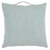Light Blue Chenille Handle Pillow