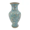 Light Blue Chinoiserie Vase