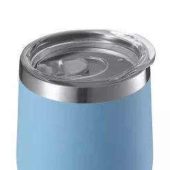 Light Blue Stainless Steel Wine Tumbler