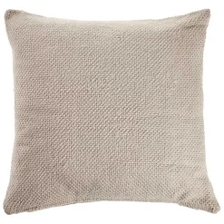 Light Cream Solid Accent Pillow