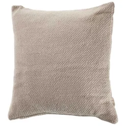 Light Cream Solid Accent Pillow