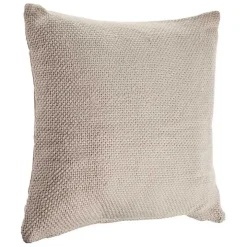 Light Cream Solid Accent Pillow