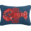 Lobster Hooked Lumbar Pillow