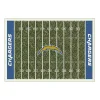Los Angeles Chargers Home Field Area Rug, 6x8