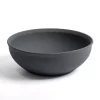 Matte Charcoal Ceramic Bowl