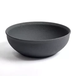 Matte Charcoal Ceramic Bowl