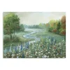 Meandering Stream Canvas Art Print