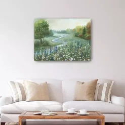 Meandering Stream Canvas Art Print