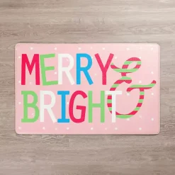 Merry & Bright Kitchen Mat