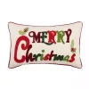 Merry Christmas Jingles Lumbar Pillow