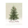 Merry Christmas Woodland Canvas Print, 24x32 in.