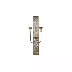Metal 2 Bulb Sconce