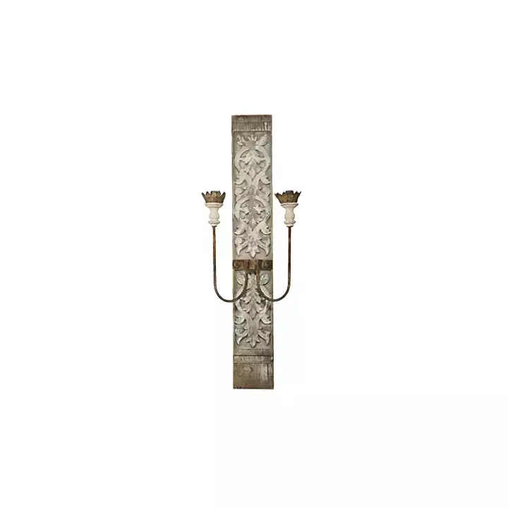 Metal 2 Bulb Sconce