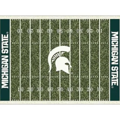 Michigan State Home Field Area Rug, 6x8