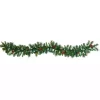 Mixed Pine Clear LED Lighted Garland