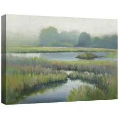 Morning at Edmund's Marsh Canvas Art Print