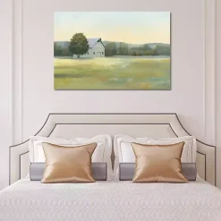 Morning Meadows Canvas Art Print