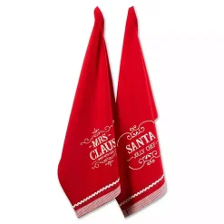 Mrs. Claus Apron and Kitchen Towels, Set of 3