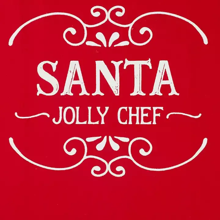 Mrs. Claus Apron and Kitchen Towels, Set of 3