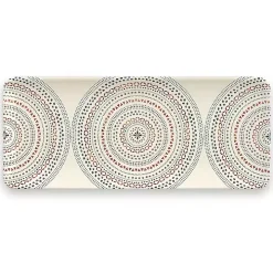 Multicolor Rectangular Melamine Malena Platter