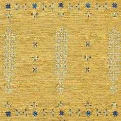 Mustard Yellow Bohemian Ultra-Soft Pouf