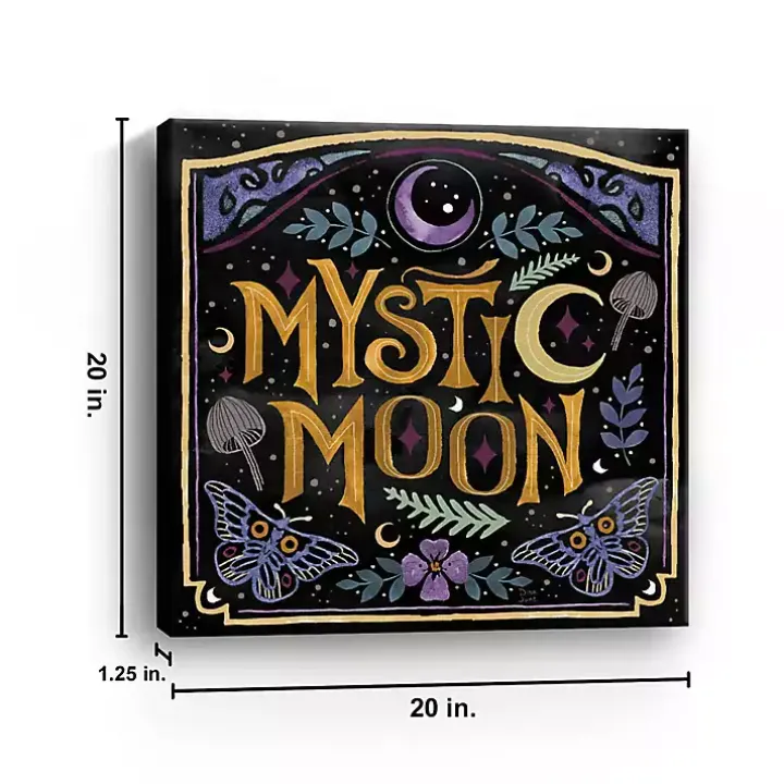 Mystic Moon Canvas Art Print