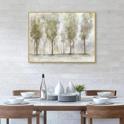 Mystical Mistlands Framed Canvas Art Print