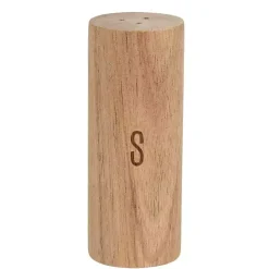 Natural Acacia Wood Salt & Pepper Shakers
