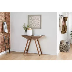 Natural and Black Seagrass Diamond Weave Basket