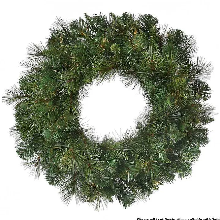 Natural Deluxe Belgium Pine Wreath, 24 in.