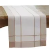 Natural Long Banded Border Table Runner, 108 in.
