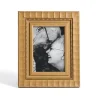 Natural Scalloped Edge Picture Frame