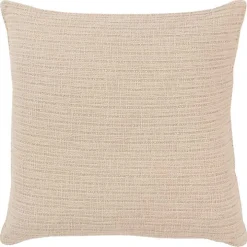 Natural Subtle Striped Oversized Pillow