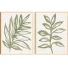 Nature in Sage Framed Canvas Art Prints, Set of 2
