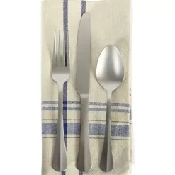 Nautical Blue French Stripe Napkins, Set of 6