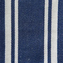 Nautical Blue Woven Dish Towels, Set of 5
