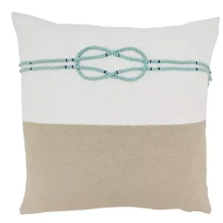 Nautical Knot Throw Pillow