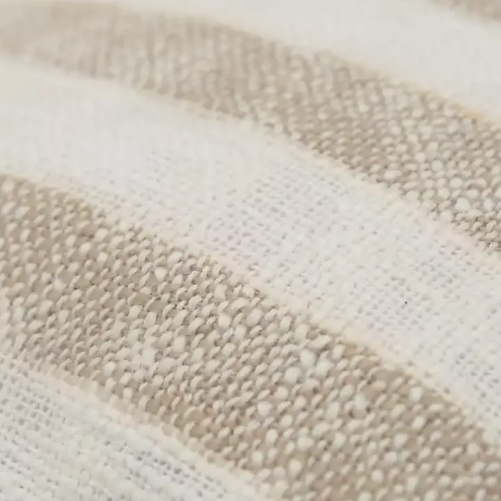 Nautical Stripe & Blue Tassel Pillow