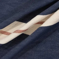 Navy Single Stripe Pillow